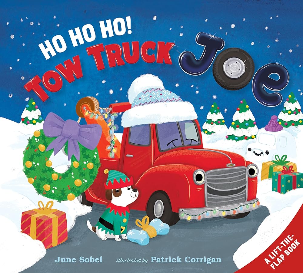 Ho Ho Ho! Tow Truck Joe Lift-the-Flap Board Book cover image