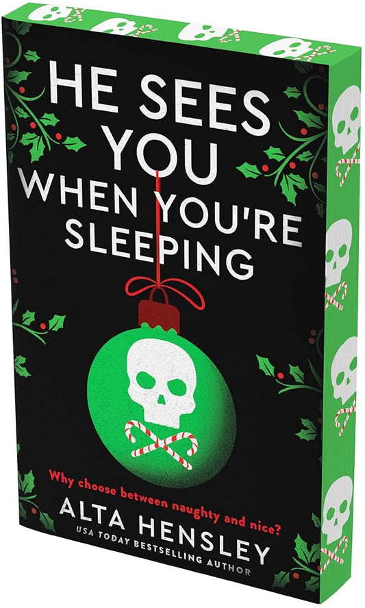 He Sees You When You're Sleeping: A Dark and Steamy Holiday Romance of Obsession and Secrets―Where Desire Meets Danger in the Heart of NYC (Naughty or Nice, 1) cover image