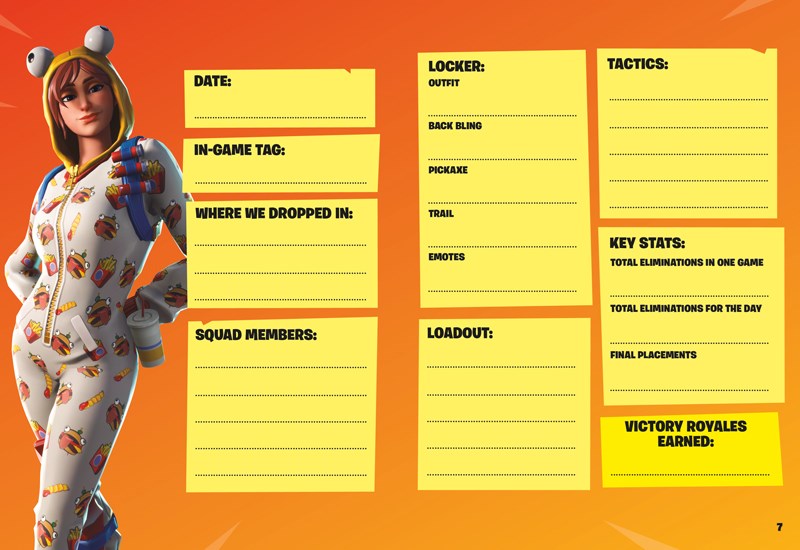 Official Fortnite Battle Journal