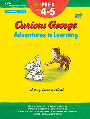 Adventures in Learning: Pre-K (Learning with Curious George, Ages 4-5)