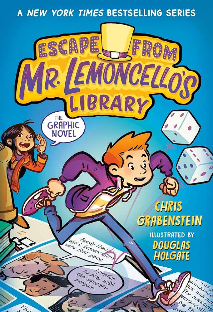 Escape from Mr. Lemoncello's Library: The Graphic Novel cover image