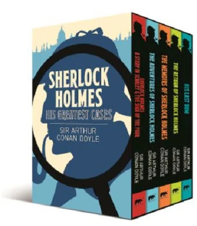 Sherlock Holmes: His Greatest Cases (5 book set)