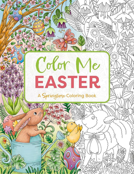 Color Me Easter: An Adorable Springtime Coloring Book cover image