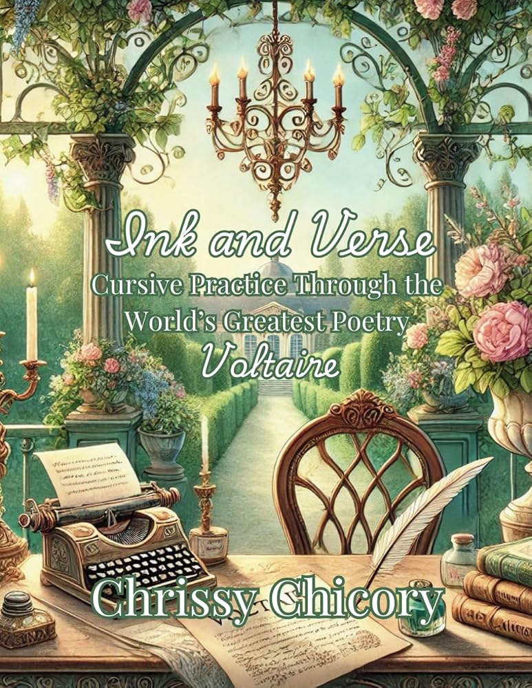 Ink and Verse, Voltaire: Cursive Practice Through the World’s Greatest Poetry cover image