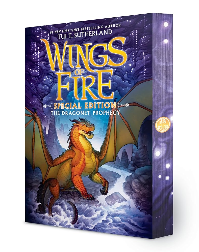 The Dragonet Prophecy: Special Edition (Stenciled Edges) (Wings of Fire Book One) cover image