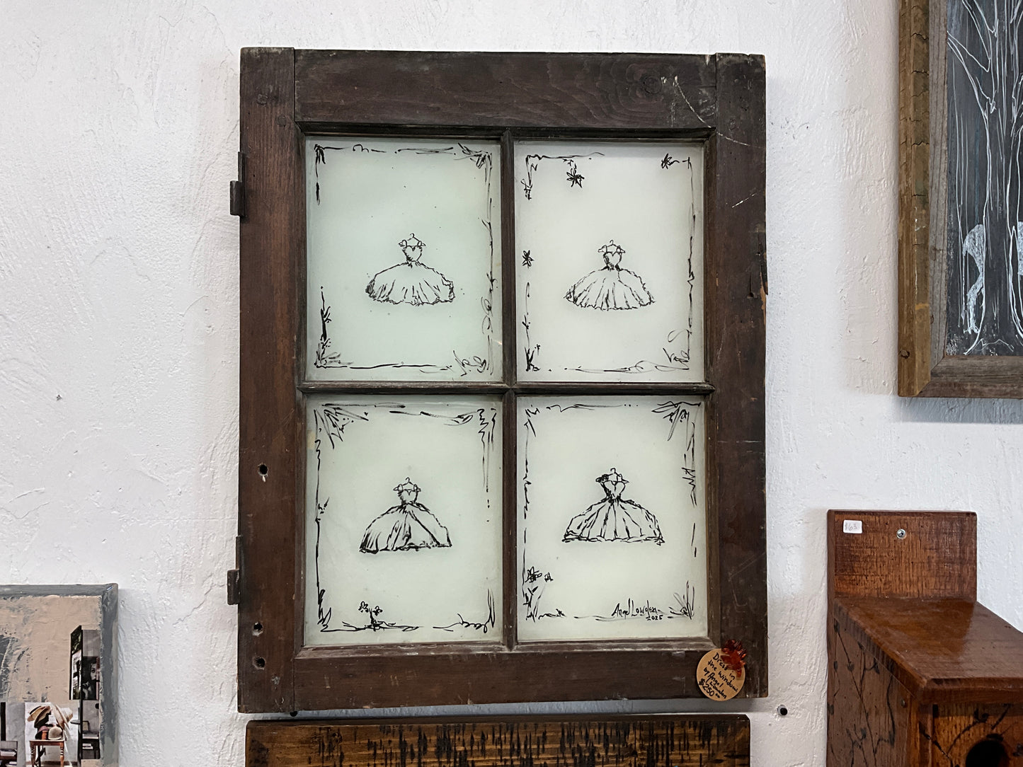 Dress in the Window by Angel Lowden