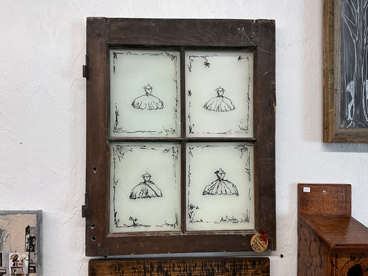 Dress in the Window by Angel Lowden