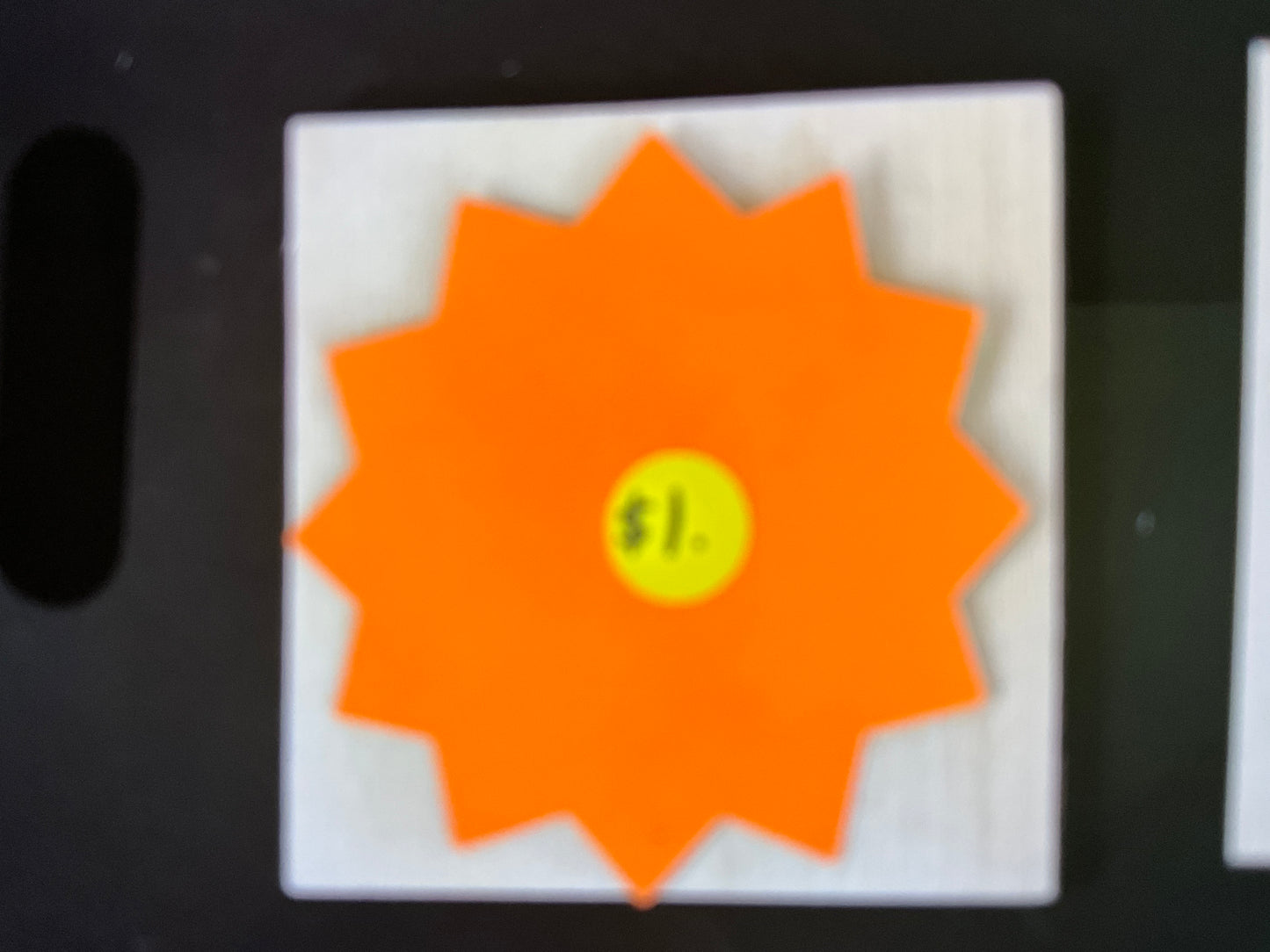 Beads & jewelry sale, yellow tag