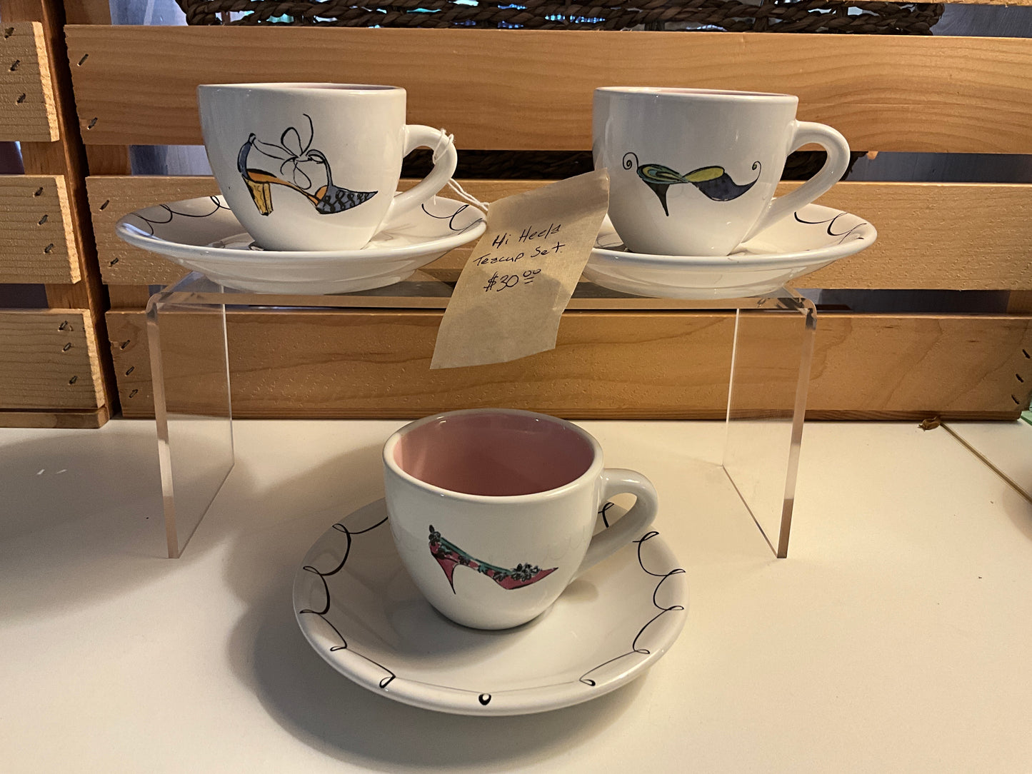 Hi Heela Teacup set trio