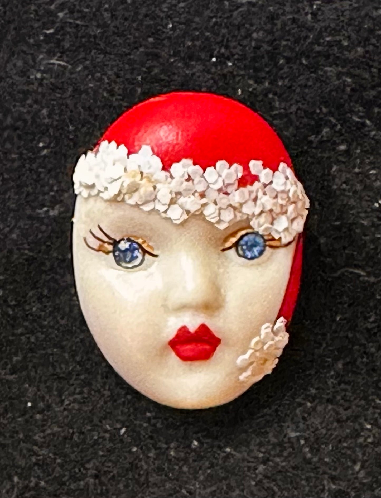 Vintage Adagio “Ms. Claus“ Pendant