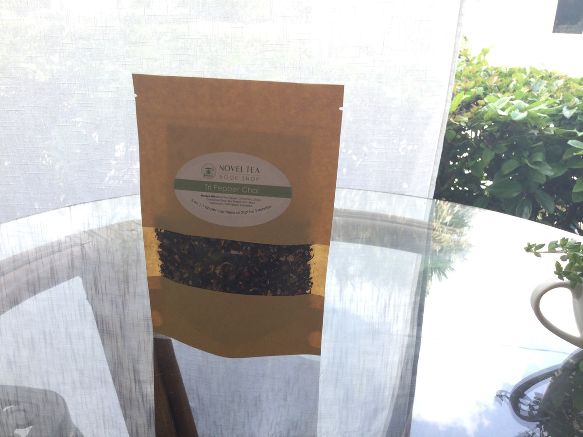 Nevel Tea Tri Pepper Spicy Chai Loose Leaf Tea – Novel Tea Book Shop