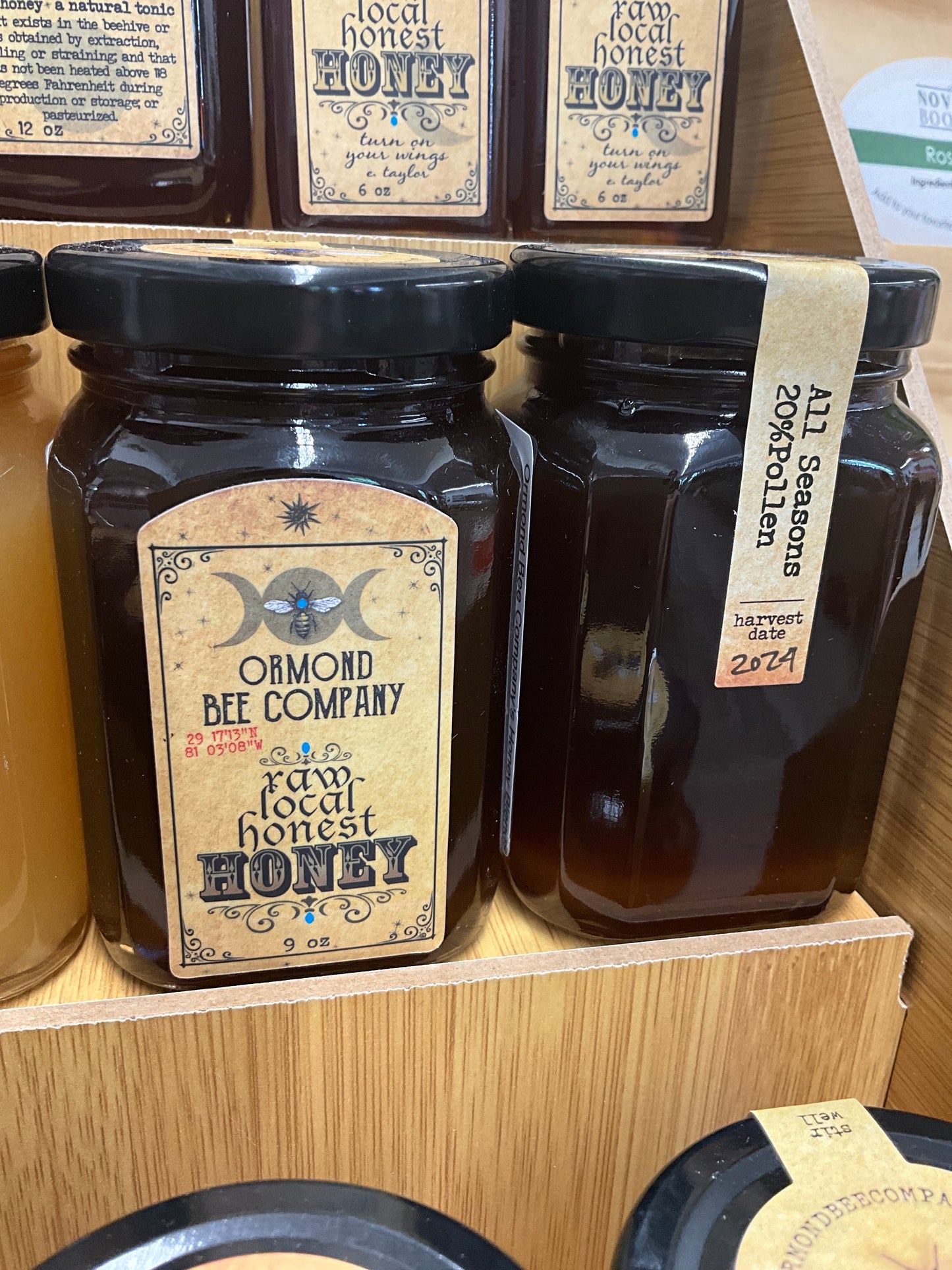 Ormond Bee Company's Honey Blends