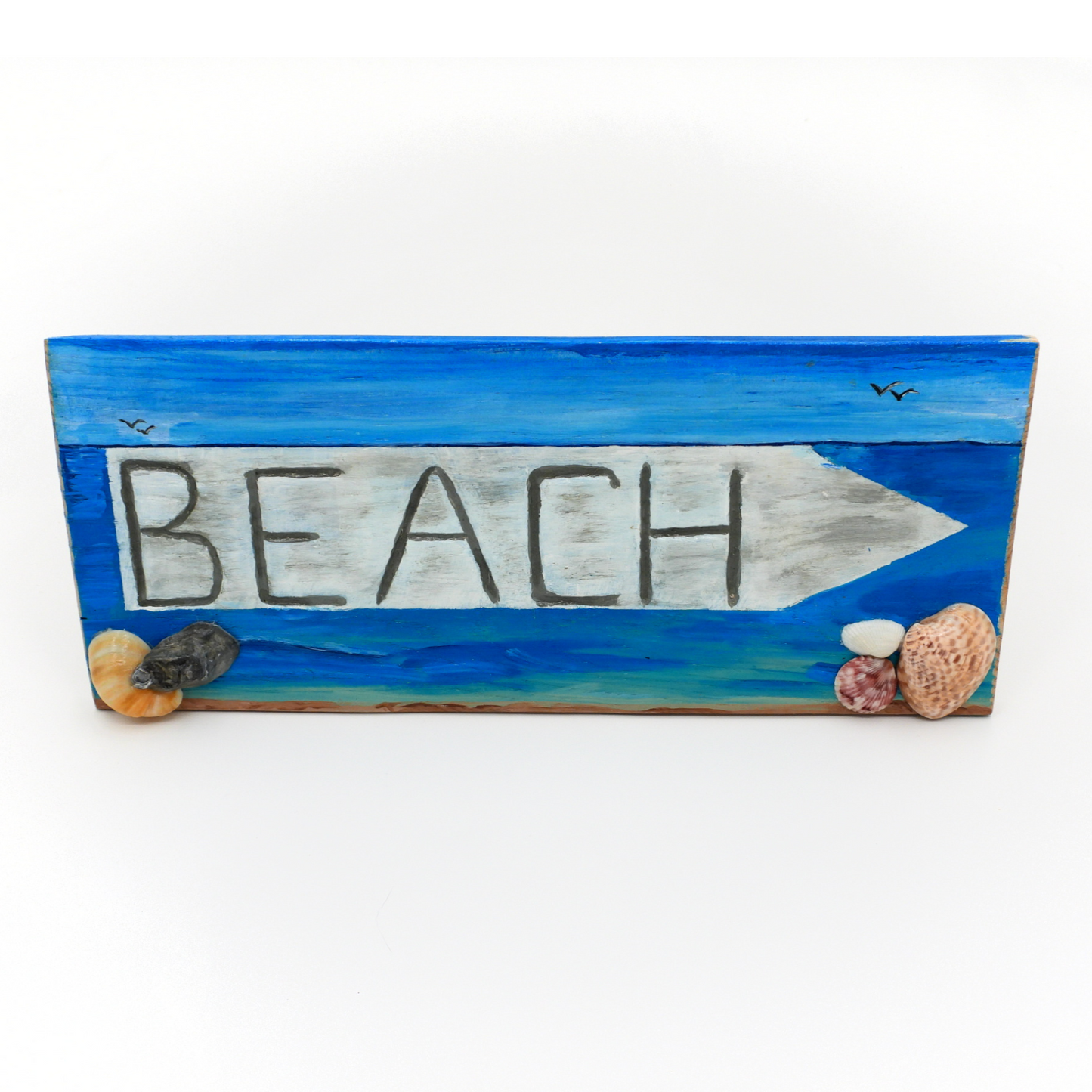 Nic's Nac's Driftwood BEACH sign