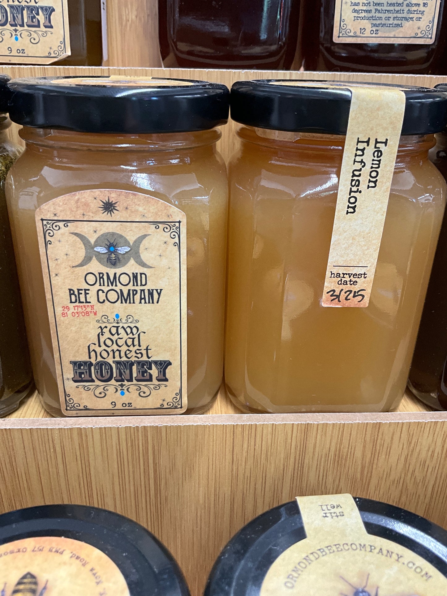 Ormond Bee Company's Honey Blends