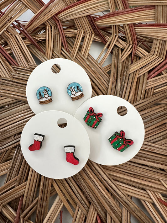 MLT Valentine's Day Stud Earrings