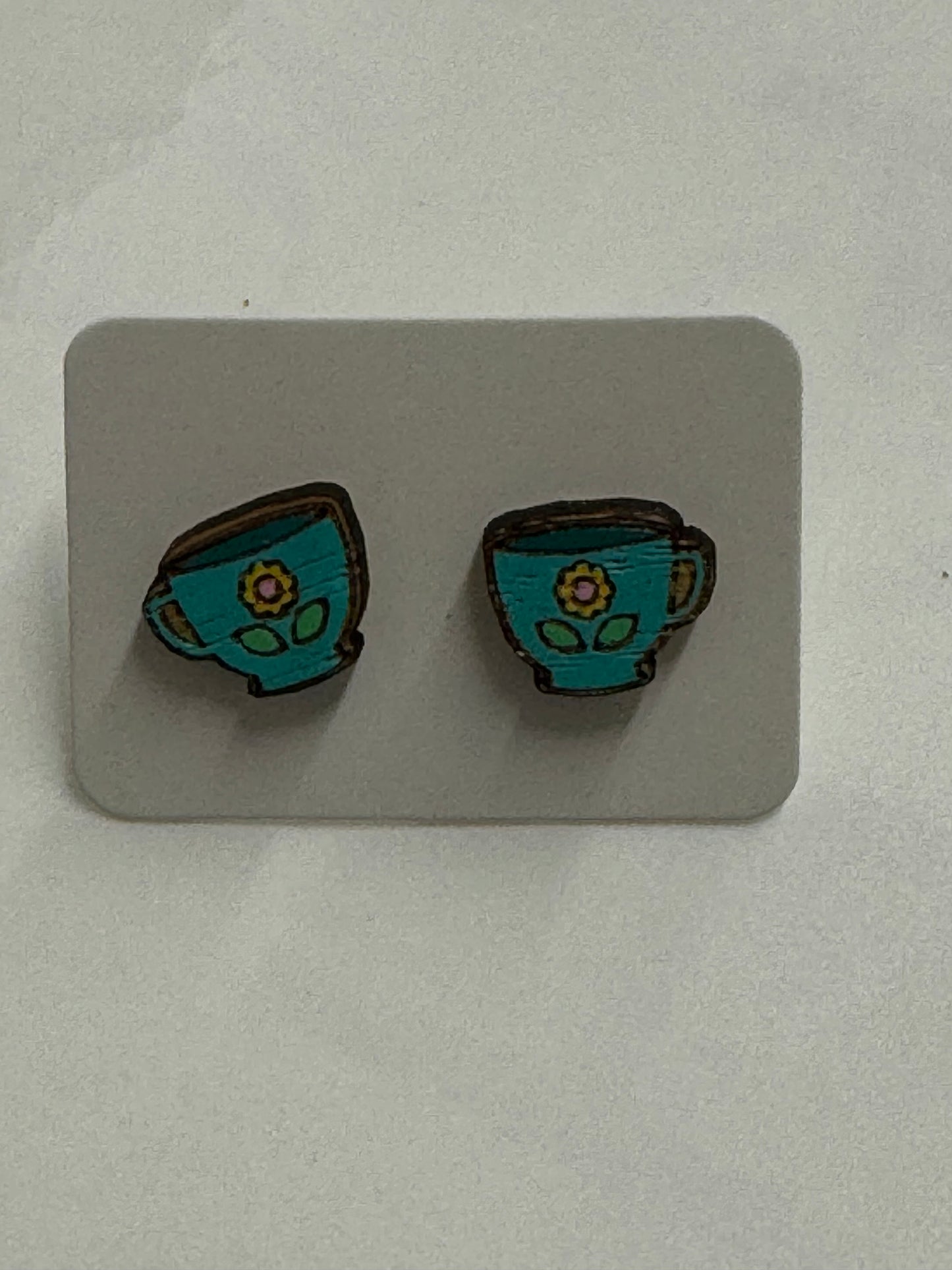 Mango Leaf Trading Stud Earrings