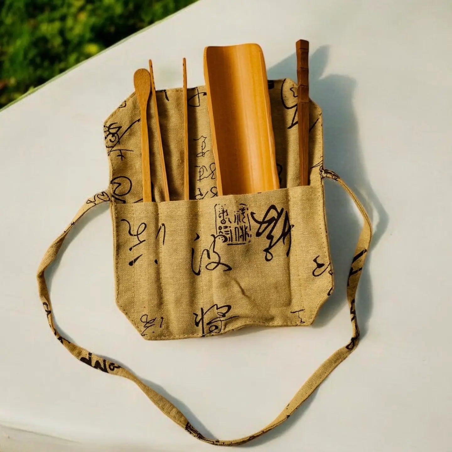 Bamboo Loose Leaf Tea Tool Set