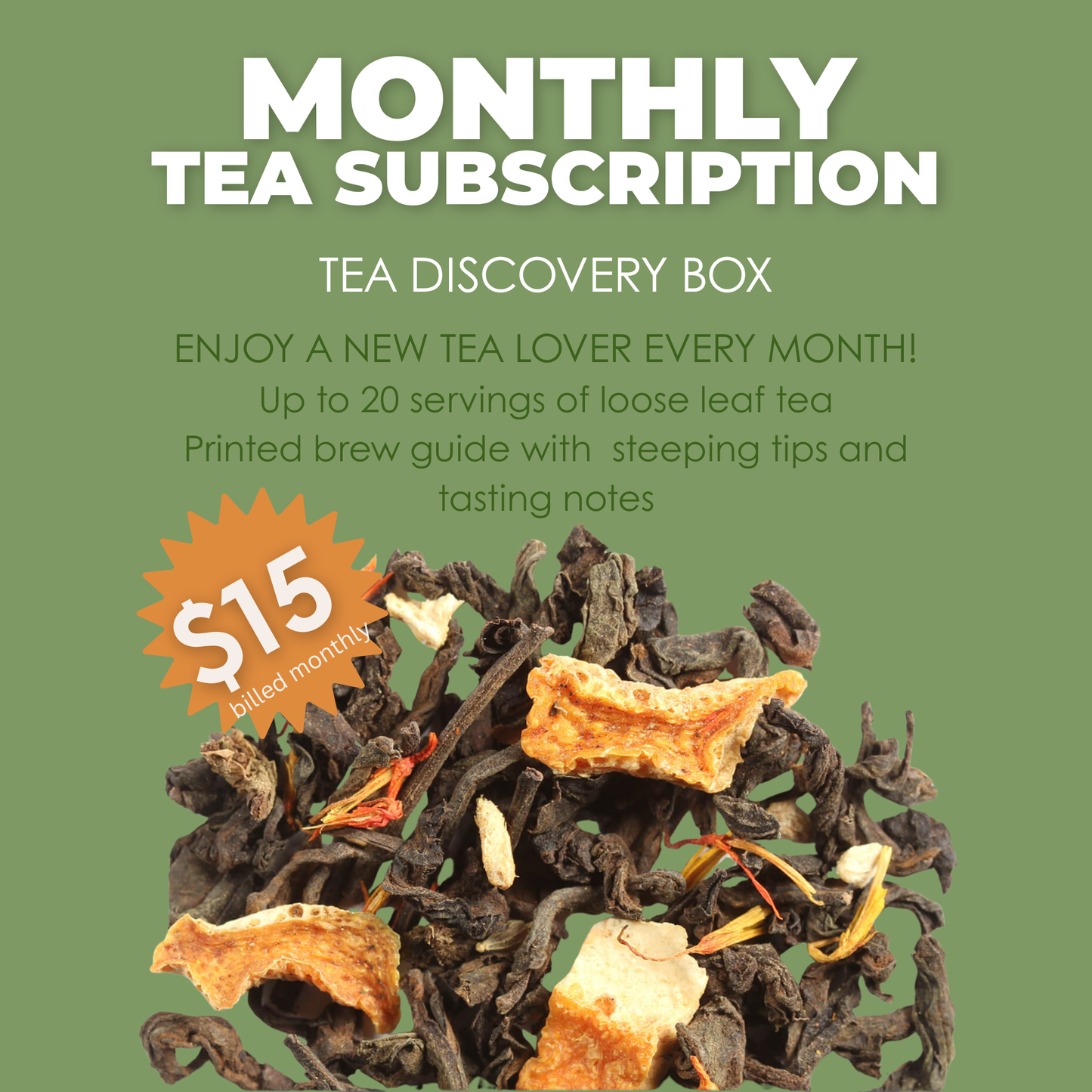 Monthly Tea Subscription Boxes