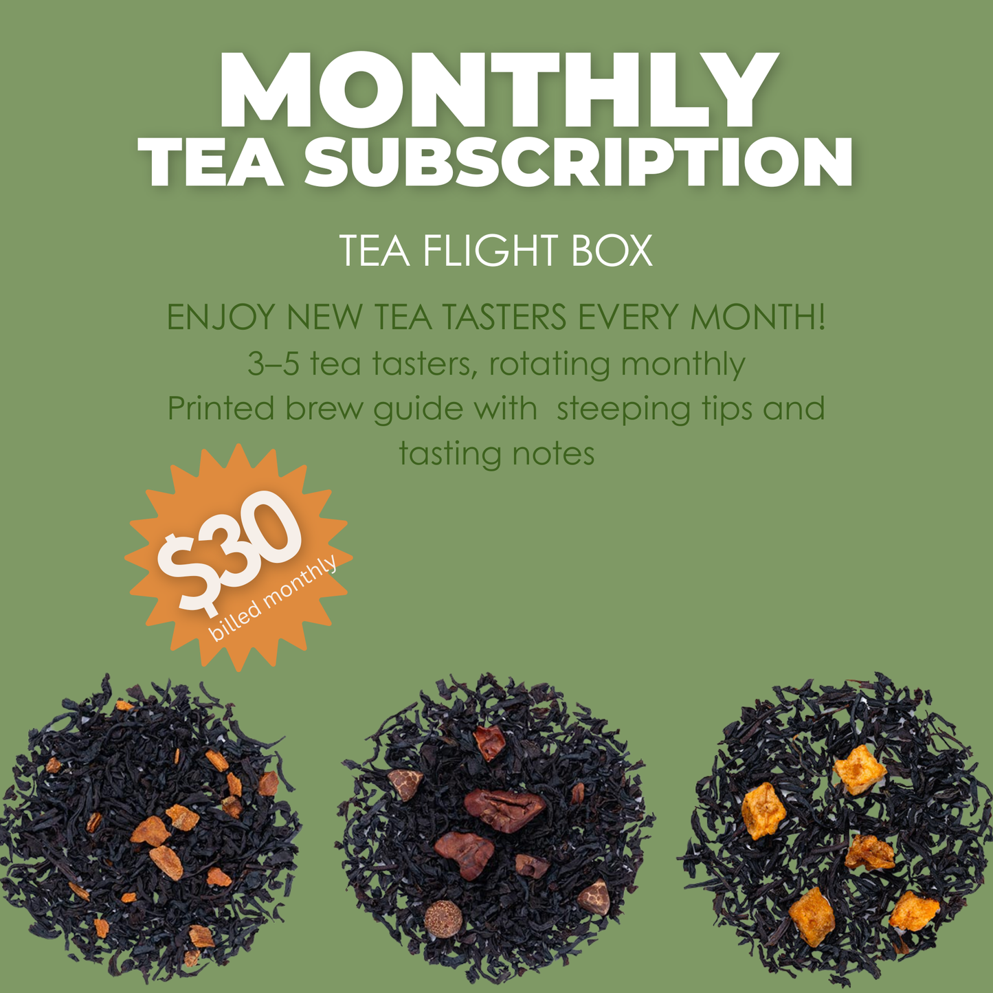 Monthly Tea Subscription Boxes
