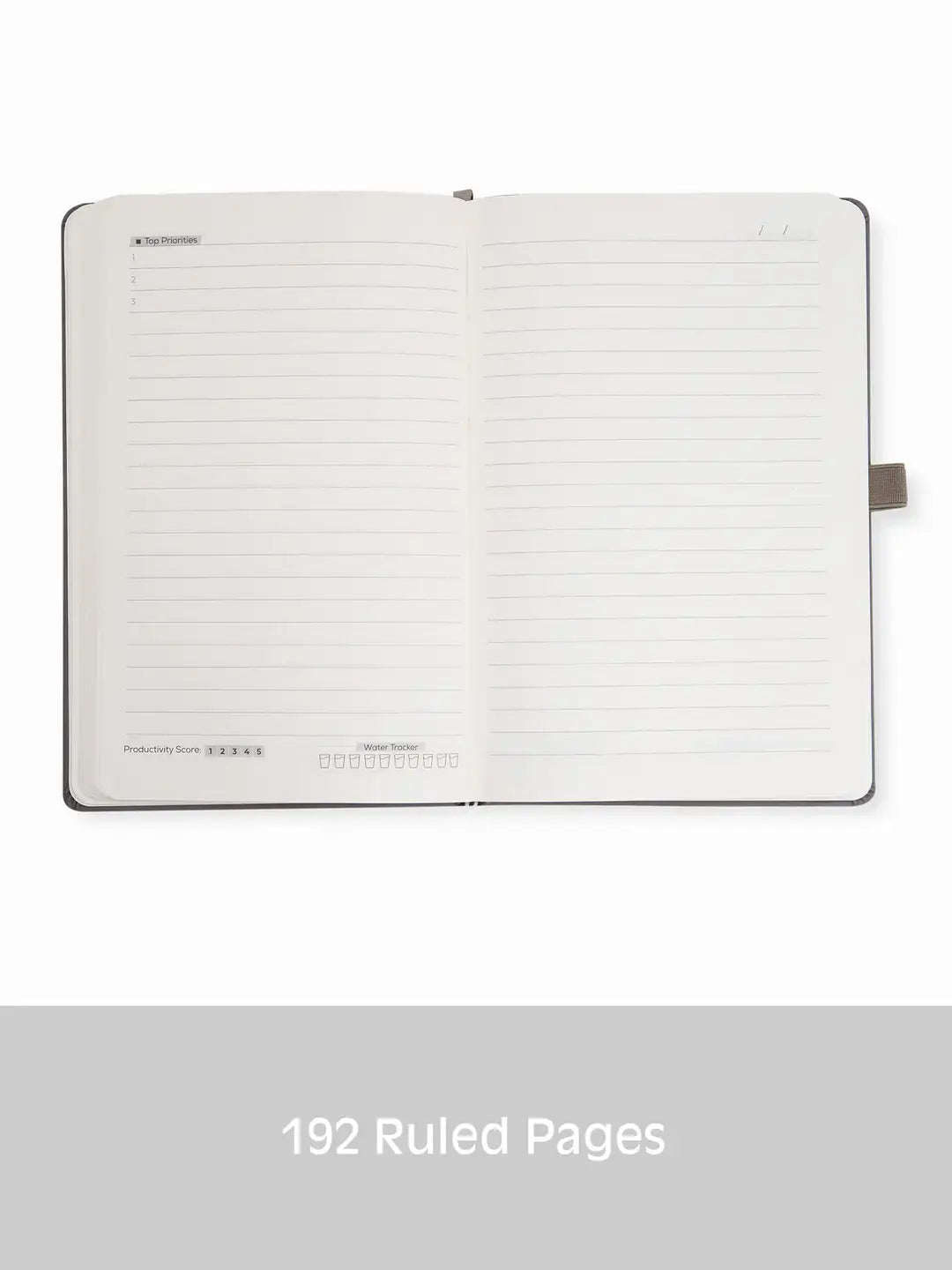 8.50 x 5.50in - A5 Notebooks - Vegan Leather - LINED
