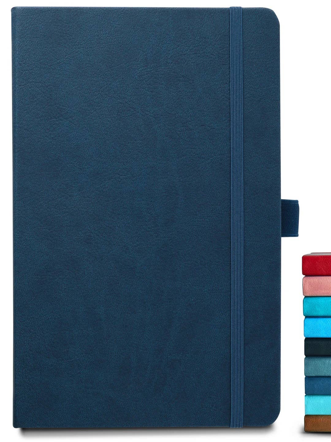 8.50 x 5.50in - A5 Notebooks - Vegan Leather - LINED