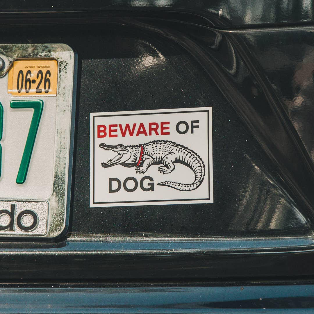 Freehand Goods - Beware of Dog Sticker