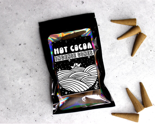 Hot Cocoa Incense Cones | Hand poured | Food Scents