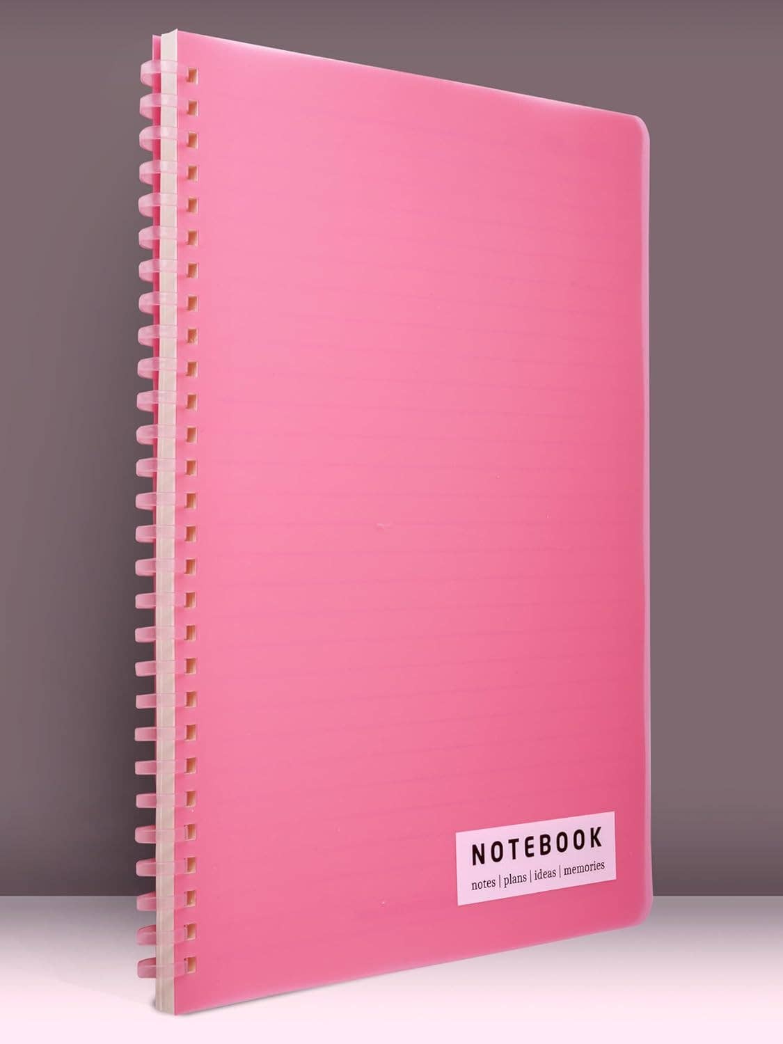 Soft Wiro Notebook  Ruled- Green, black, pink, blue