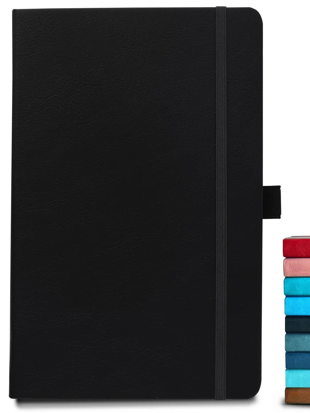 8.50 x 5.50in - A5 Notebooks - Vegan Leather - LINED