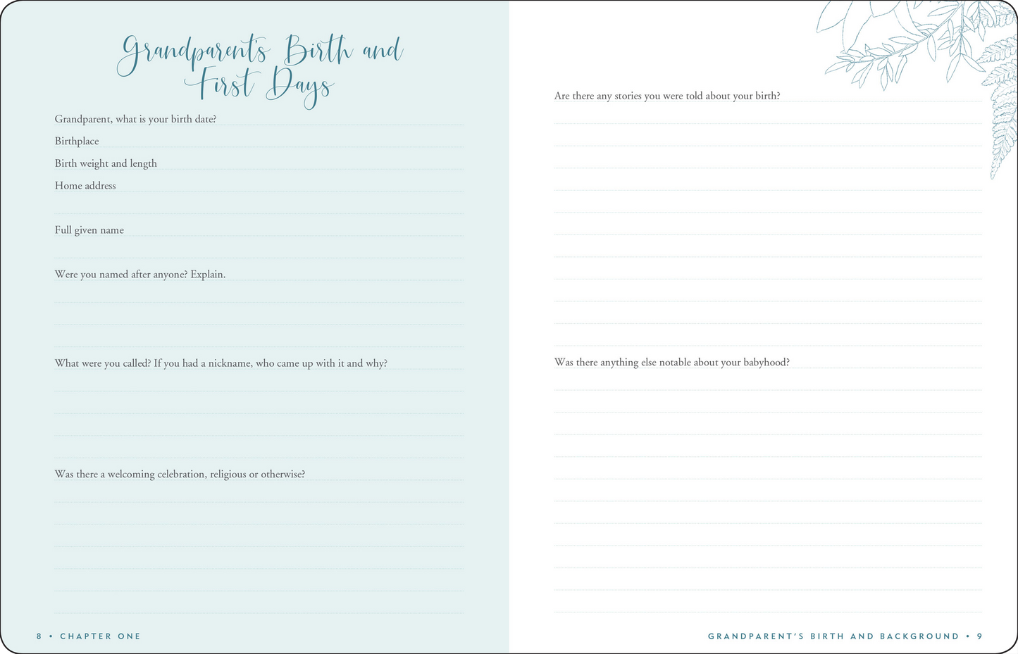 Memories for My Grandchild (Modern Classic Edition)