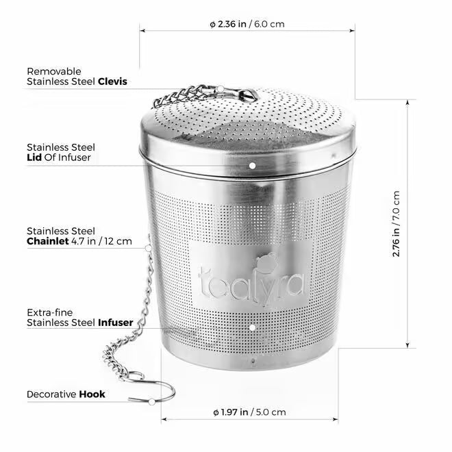 easyTEA Tea Strainer Tealyra