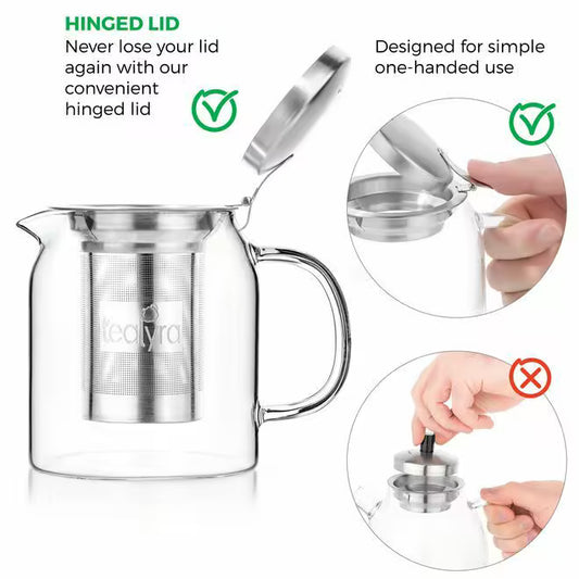 Pyxis Glass Teapot 20 oz.