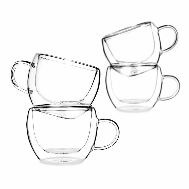 Universe Double Wall Tea & Coffee Glasses